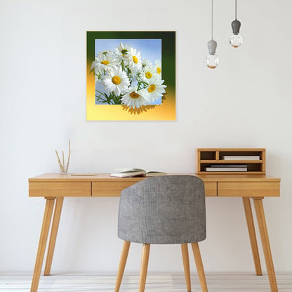 Chrysanthemum - Full Square Drill Diamond Painting 30*30CM
