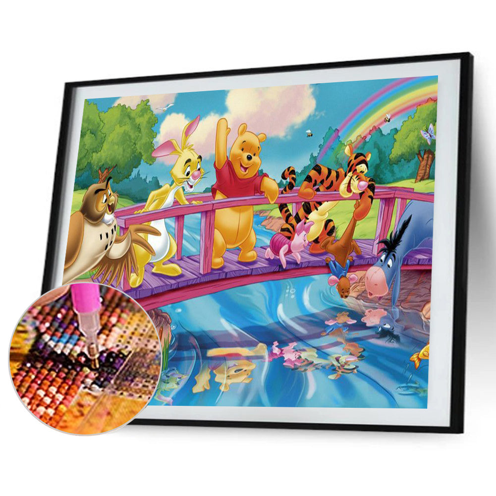 Winnie The Pooh - Full Round Drill Diamond Painting 60*50CM