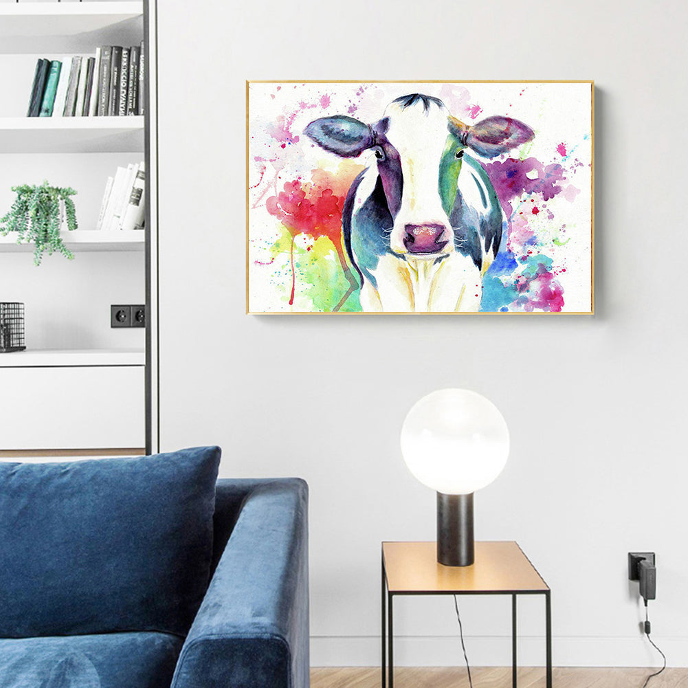 Cows - Full Round Drill Diamond Painting 40*30CM