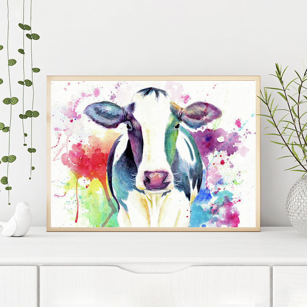 Cows - Full Round Drill Diamond Painting 40*30CM