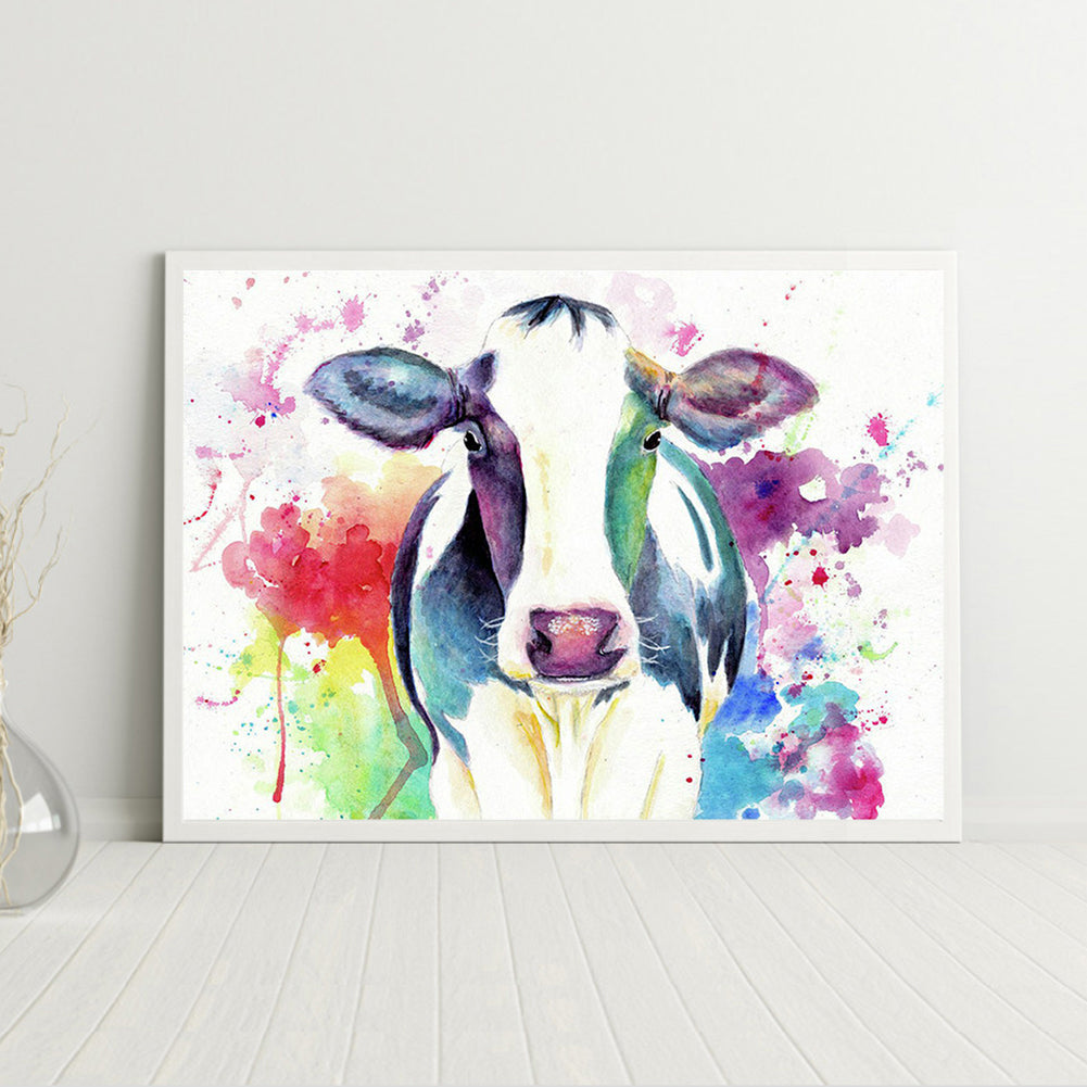 Cows - Full Round Drill Diamond Painting 40*30CM