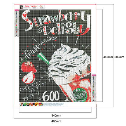 Ice Cream - Full Round Drill Diamond Painting 40*50CM