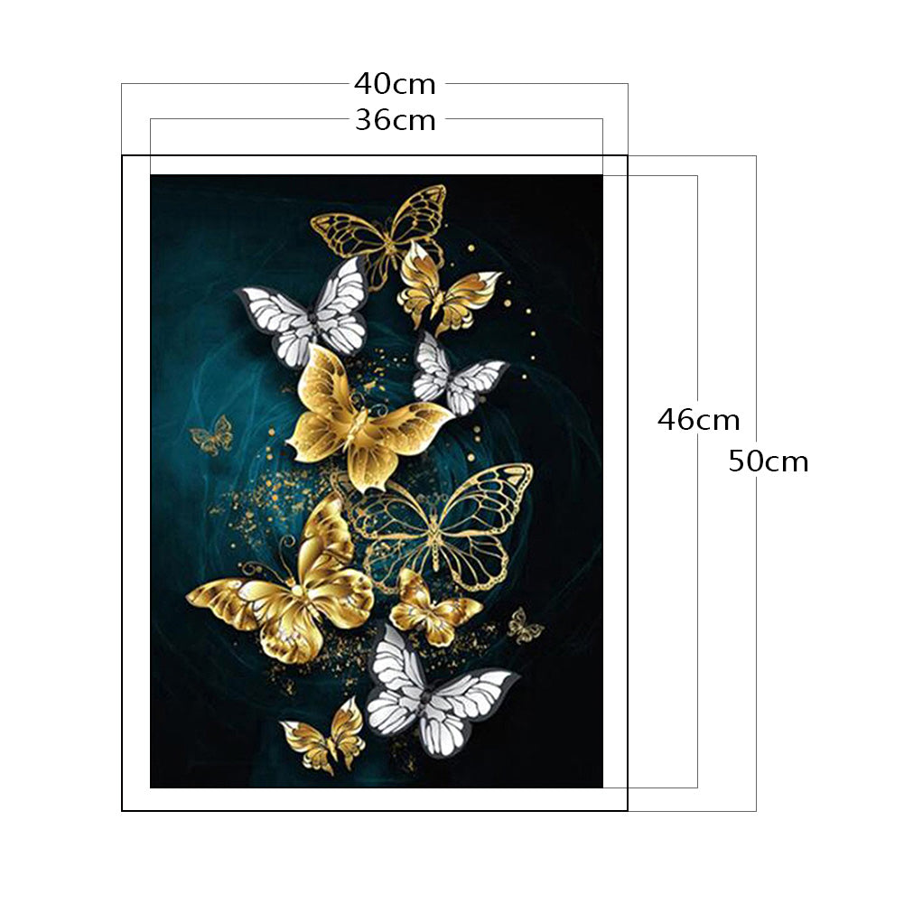 Butterfly - 11CT Counted Cross Stitch 40*50CM