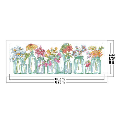 Perfect - 11CT Counted Cross Stitch 67*25CM