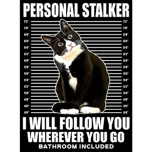 Small Animal Calligraphy And Painting - Full Round Drill Diamond Painting 30*40CM