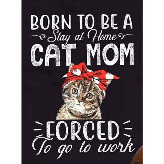 Small Animal Calligraphy And Painting - Full Round Drill Diamond Painting 30*40CM