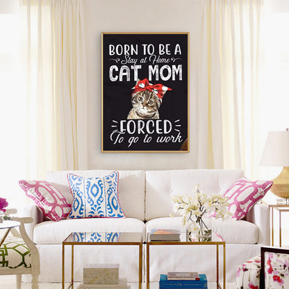 Small Animal Calligraphy And Painting - Full Round Drill Diamond Painting 30*40CM