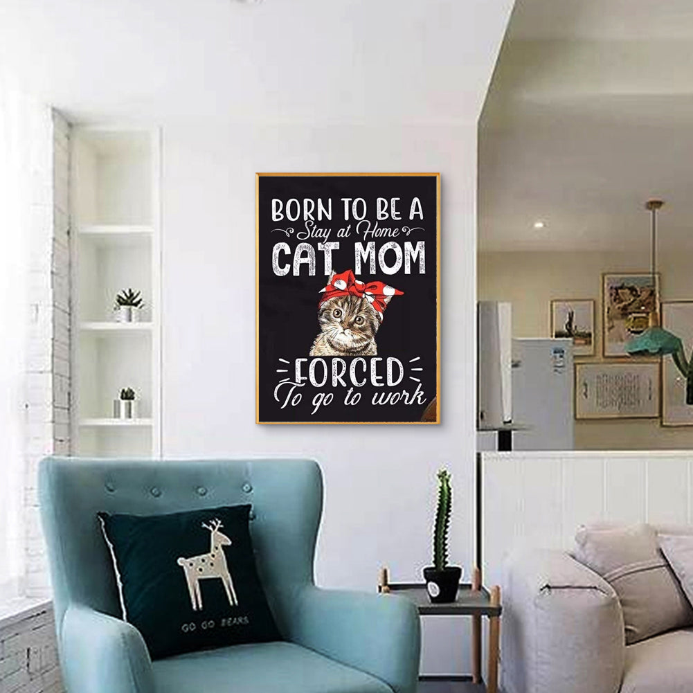 Small Animal Calligraphy And Painting - Full Round Drill Diamond Painting 30*40CM