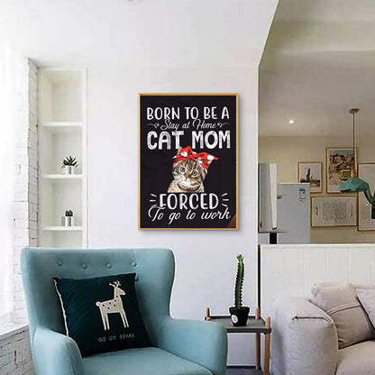 Small Animal Calligraphy And Painting - Full Round Drill Diamond Painting 30*40CM