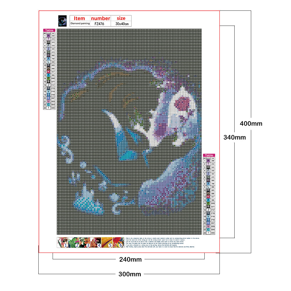 Cartoon Series Party - Full Square Drill Diamond Painting 30*40CM