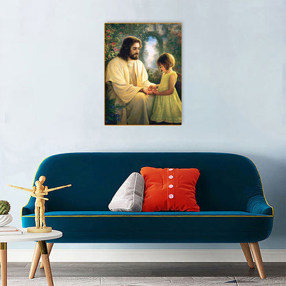 Religion - Full Round Drill Diamond Painting 30*40CM