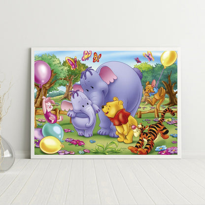 Winnie The Pooh - Full Round Drill Diamond Painting 40*30CM