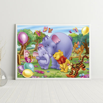 Winnie The Pooh - Full Round Drill Diamond Painting 40*30CM