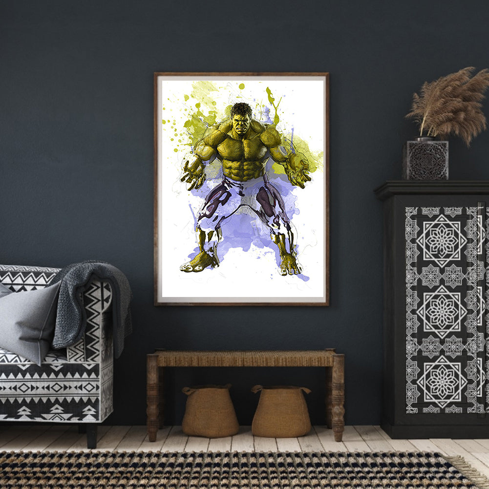 Marvel Superheroes - Full Round Drill Diamond Painting 30*40CM