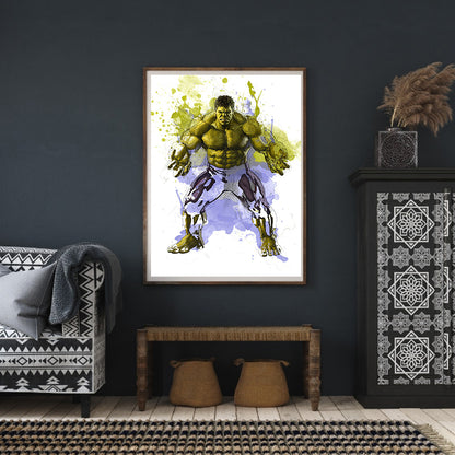 Marvel Superheroes - Full Round Drill Diamond Painting 30*40CM