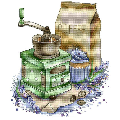 Coffee Two - 11CT Counted Cross Stitch 27*34CM