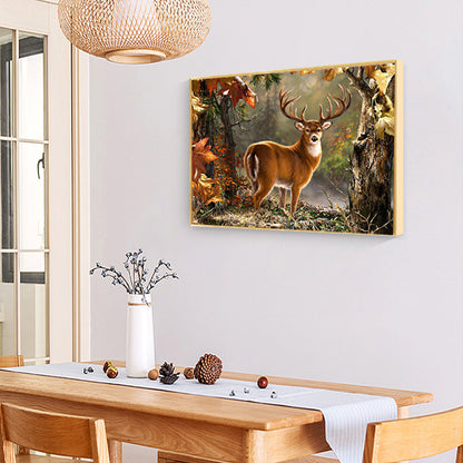 Deer - Full Square Drill Diamond Painting 40*30CM