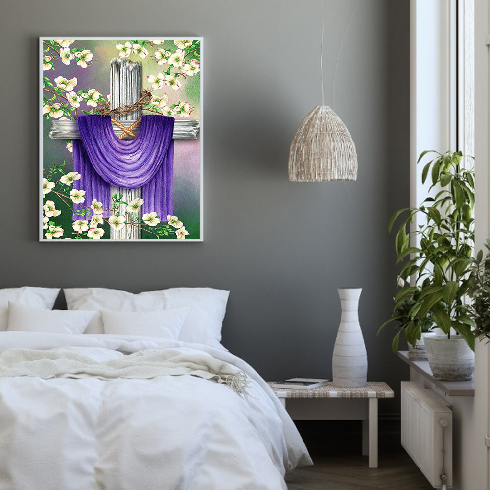 Cross - 11CT Stamped Cross Stitch 40*50CM