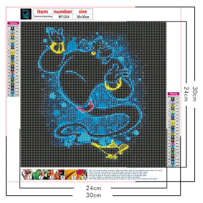 Disney Character - Full Round Drill Diamond Painting 30*30CM