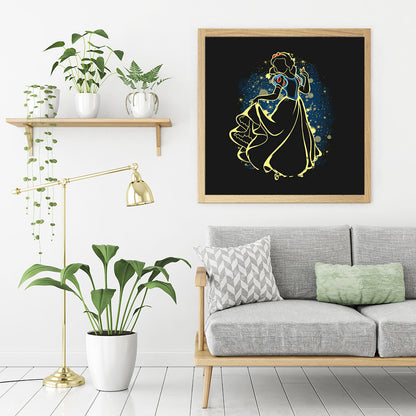 Disney Characters - Full Round Drill Diamond Painting 30*30CM