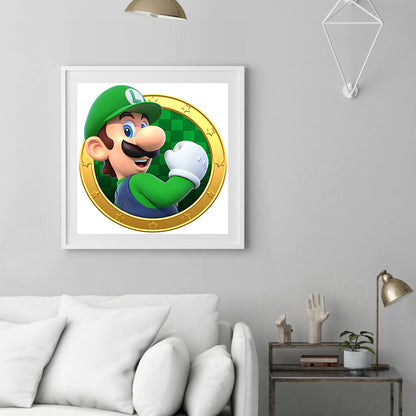 Super Mario - Full Round Drill Diamond Painting 30*30CM