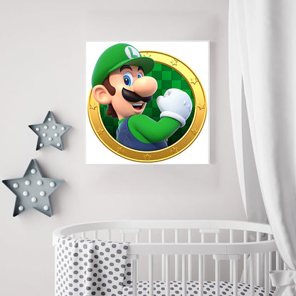 Super Mario - Full Round Drill Diamond Painting 30*30CM