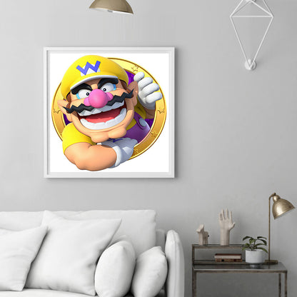 Super Mario - Full Round Drill Diamond Painting 30*30CM