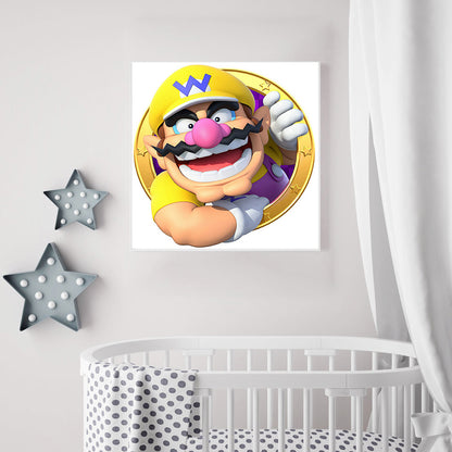 Super Mario - Full Round Drill Diamond Painting 30*30CM