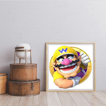 Super Mario - Full Round Drill Diamond Painting 30*30CM