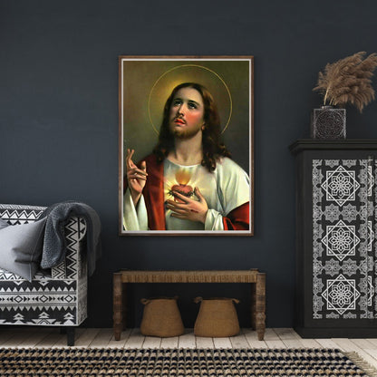 Jesus - Full Round Drill Diamond Painting 50*60CM