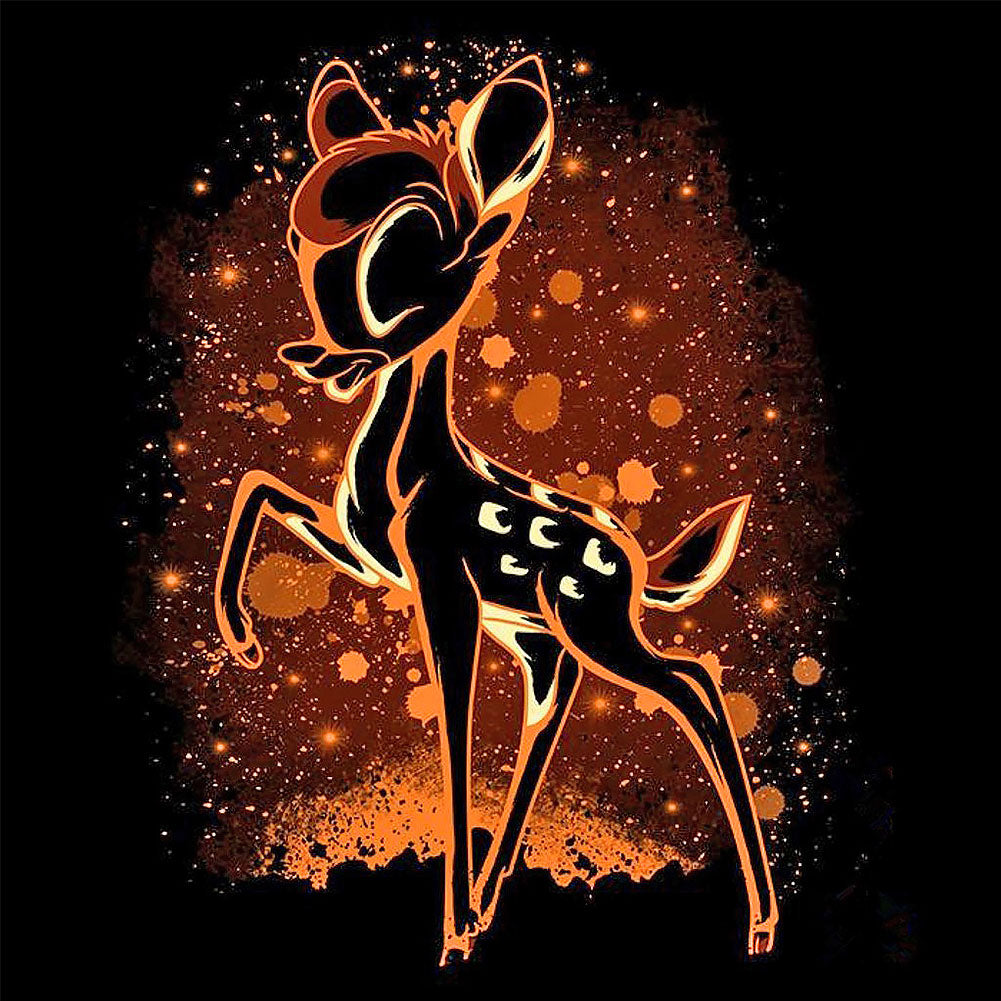 Silhouette - Full Round Drill Diamond Painting 40*40CM