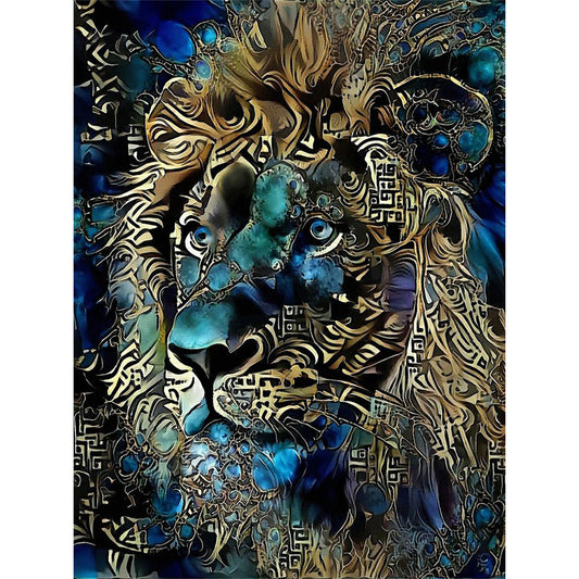 Lion - Full Square Drill Diamond Painting 30*40CM