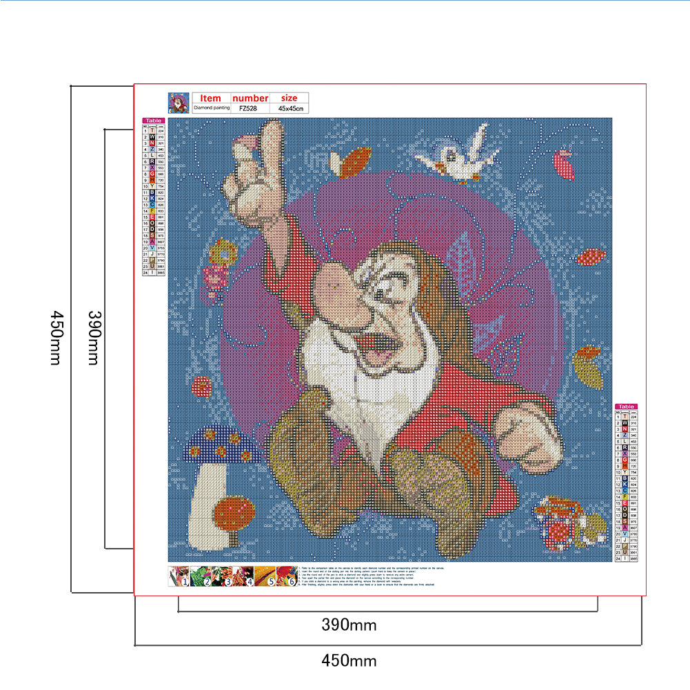 Cartoon Series Party - Full Square Drill Diamond Painting 45*45CM