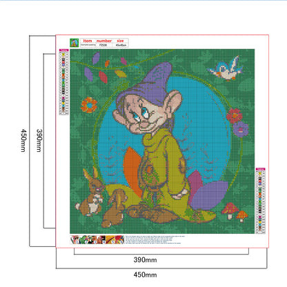 Cartoon Series Party - Full Square Drill Diamond Painting 45*45CM