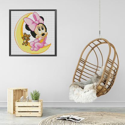 Minnie - 11CT Counted Cross Stitch 45*45CM