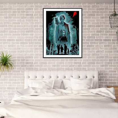 Horror Figure - Full Round Drill Diamond Painting 30*40CM