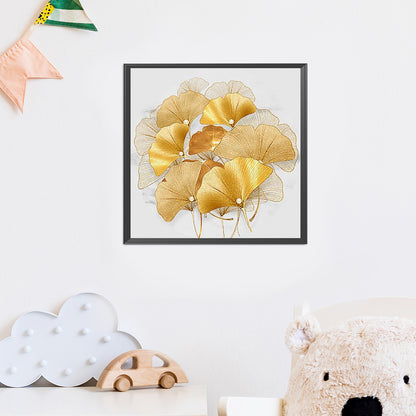 Ginkgo Biloba - 11CT Counted Cross Stitch 50*50CM
