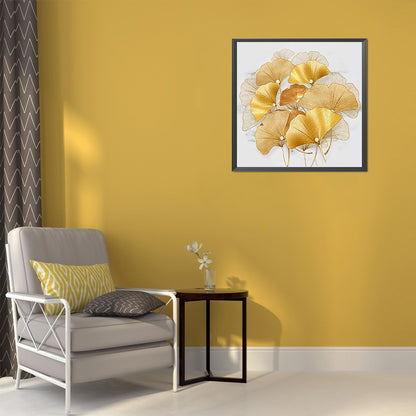 Ginkgo Biloba - 11CT Counted Cross Stitch 50*50CM