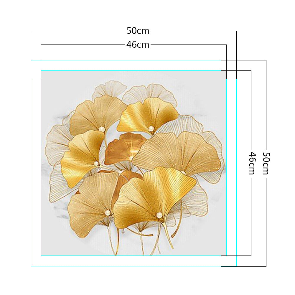 Ginkgo Biloba - 11CT Counted Cross Stitch 50*50CM