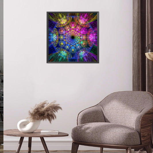 Colorful Mandala - Full Round Drill Diamond Painting 40*40CM