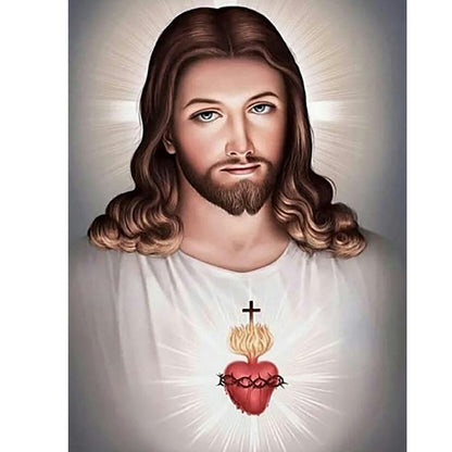 Jesus - Full Round Drill Diamond Painting 40*50CM