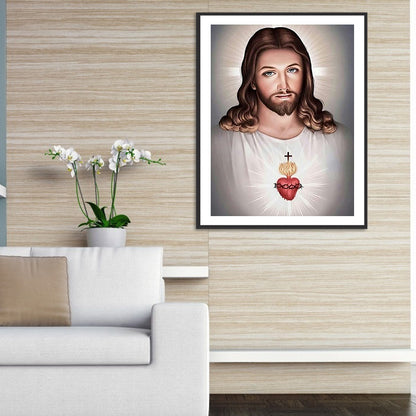 Jesus - Full Round Drill Diamond Painting 40*50CM