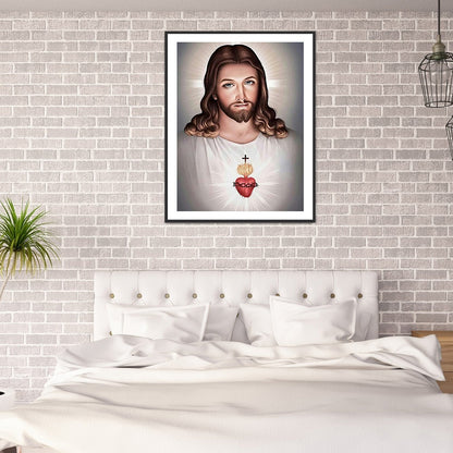 Jesus - Full Round Drill Diamond Painting 40*50CM