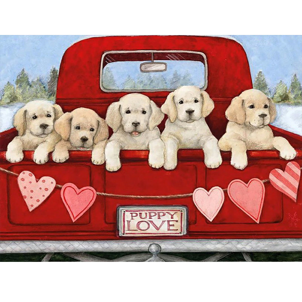 Animal - Full Round Drill Diamond Painting 40*30CM
