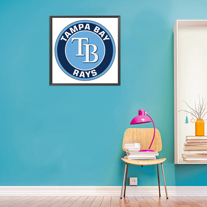 Tampa Bay Rays Logo - Full Round Drill Diamond Painting 40*40CM
