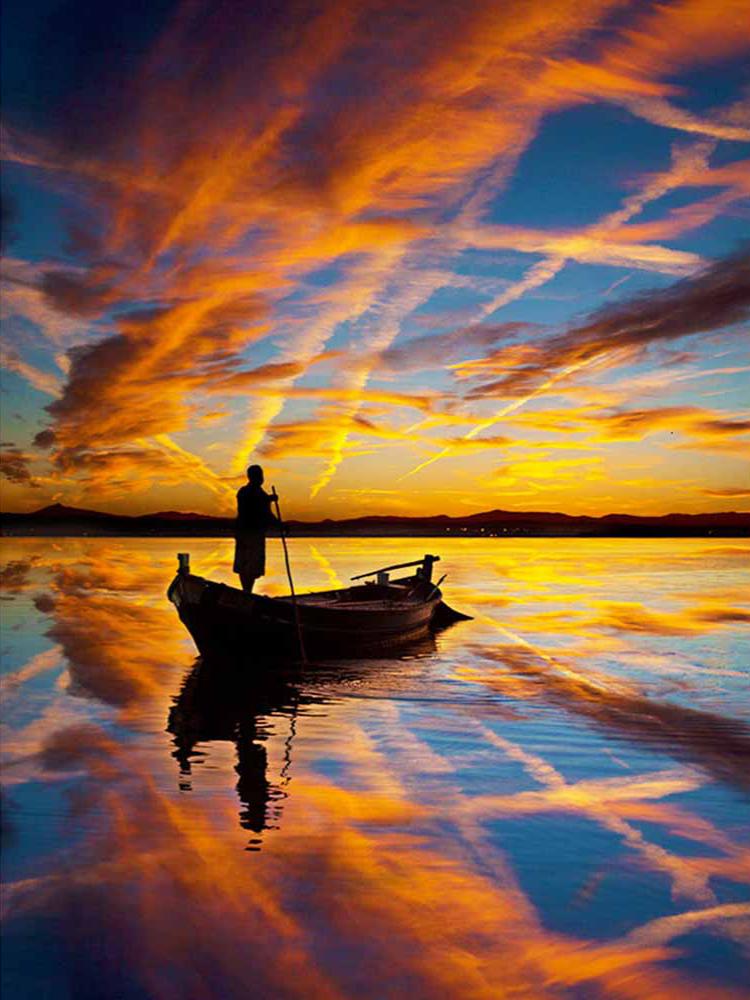 Architecture And Landscape - Full Round Drill Diamond Painting 30*40CM