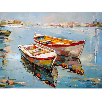 Landscape - Full Round Drill Diamond Painting 40*30CM