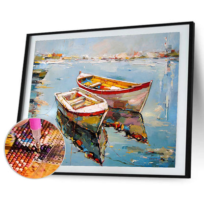 Landscape - Full Round Drill Diamond Painting 40*30CM