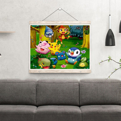 Pokemon - Full Round Drill Diamond Painting 40*30CM