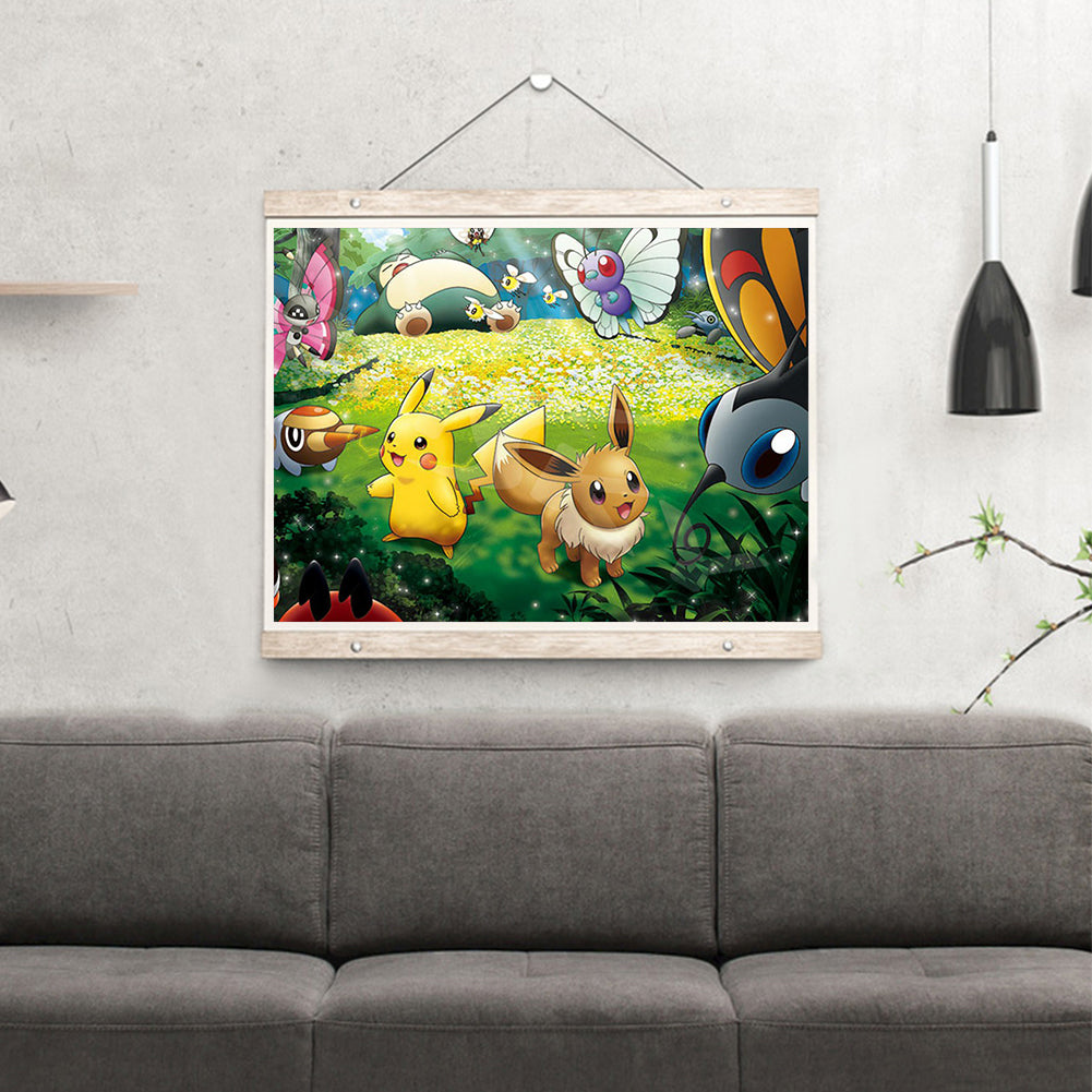 Pokemon - Full Round Drill Diamond Painting 40*30CM